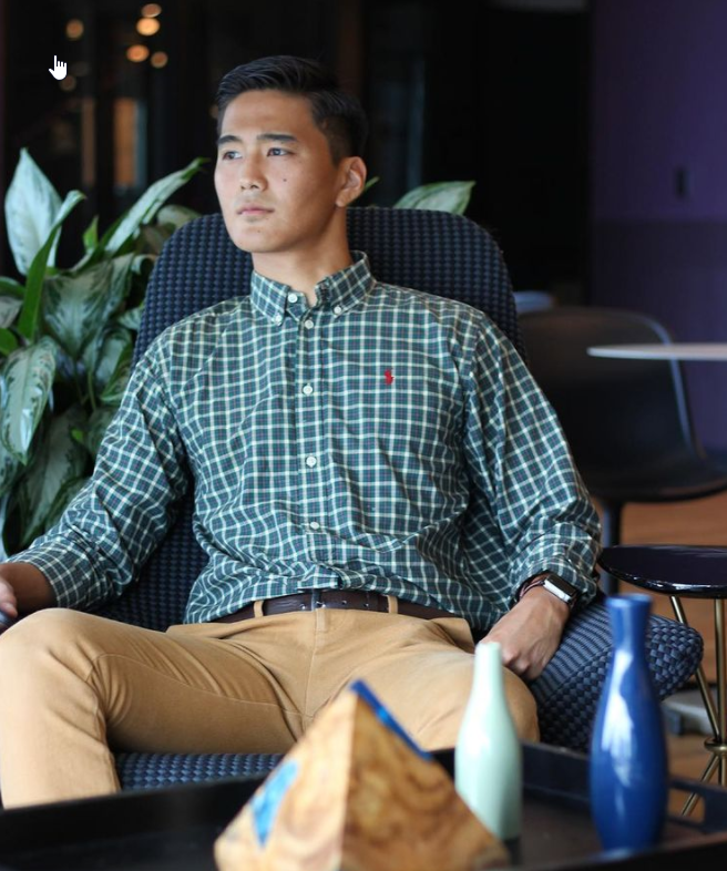 Tim Guercio seated during a coaching conversation